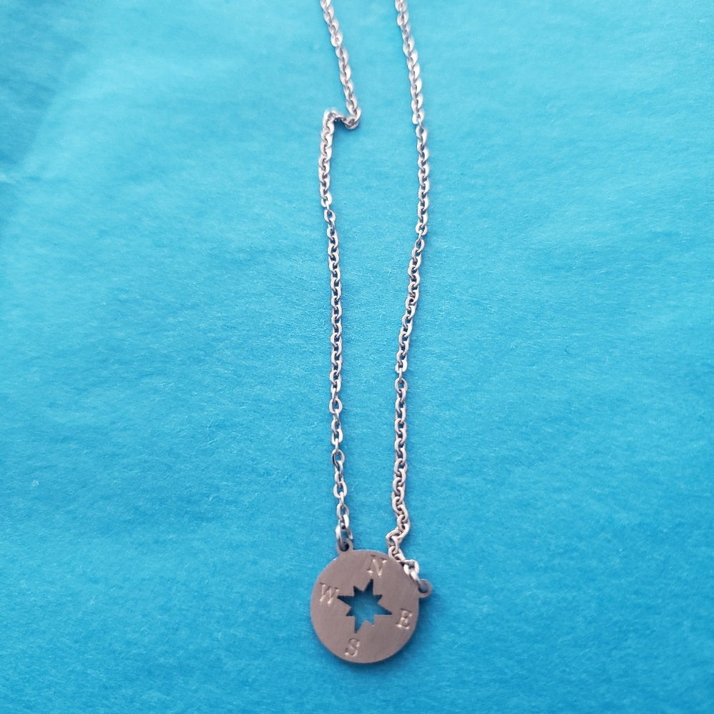 Cute Compass Necklace